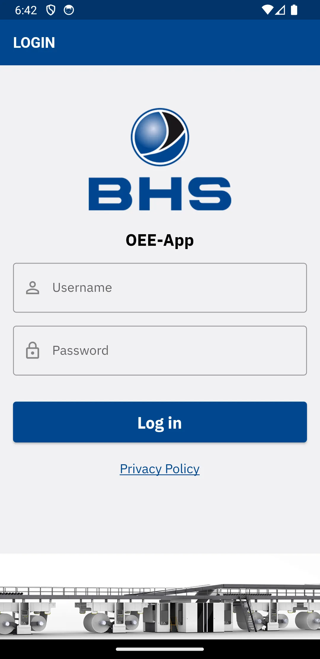 BHS OEE | Indus Appstore | Screenshot