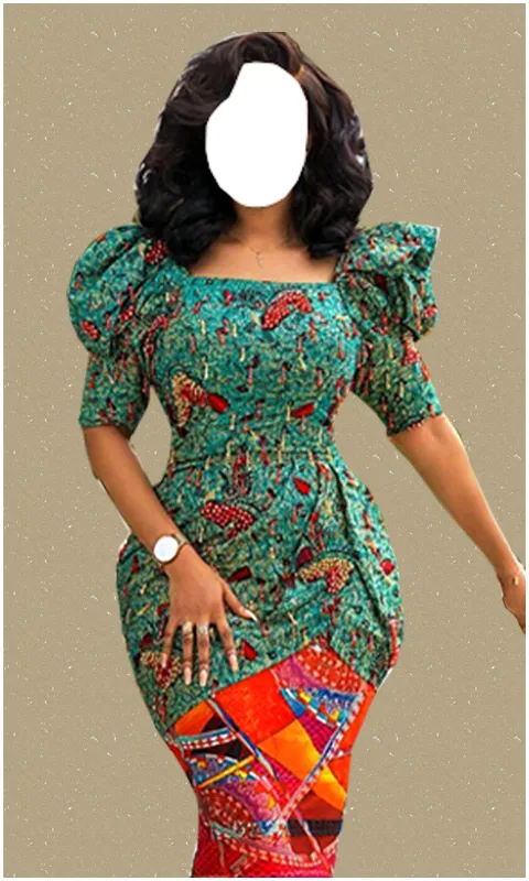 Fashion Ankara Dress PhotoSuit | Indus Appstore | Screenshot