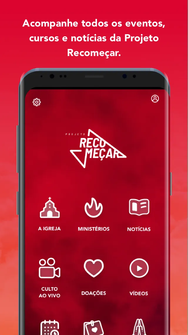 Projeto Recomeçar | Indus Appstore | Screenshot