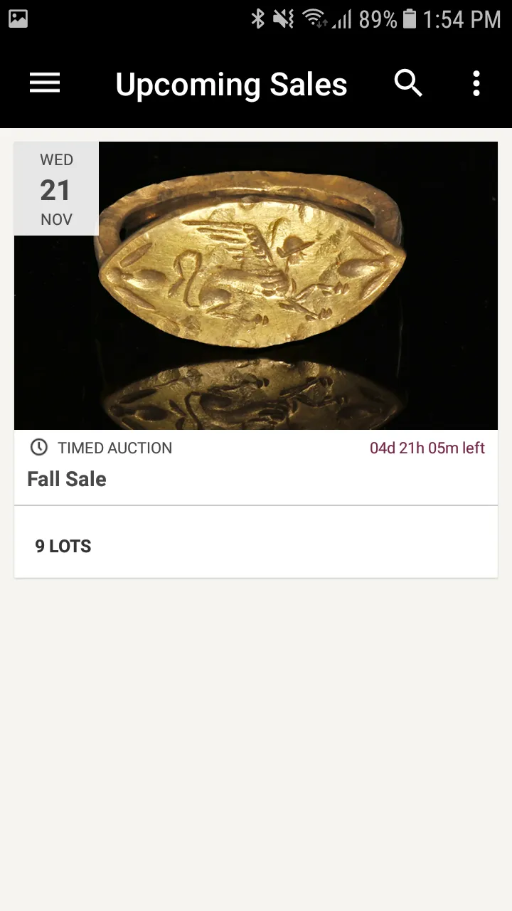 Ancient Art Auctions | Indus Appstore | Screenshot