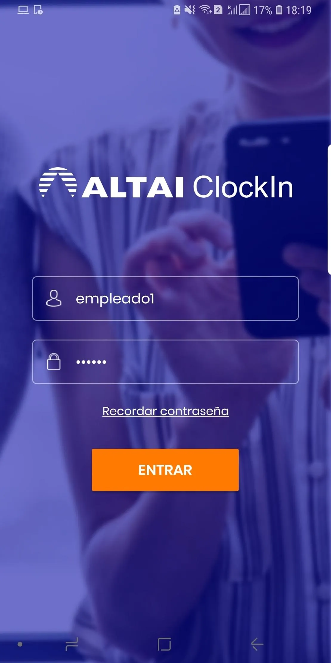 ALTAI ClockIn | Indus Appstore | Screenshot