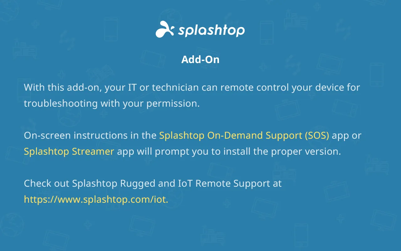 Splashtop Add-on: Samsung | Indus Appstore | Screenshot