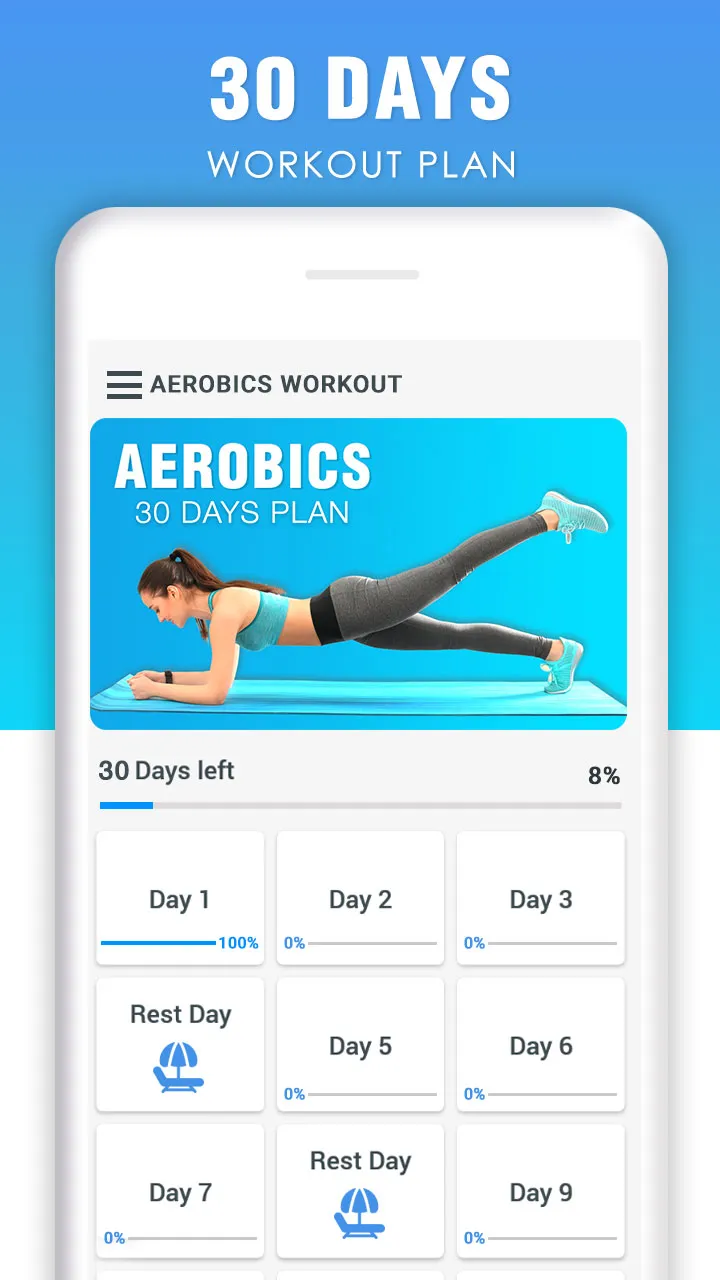 Aerobics Workout - Weight Loss | Indus Appstore | Screenshot