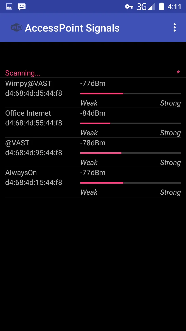 Wifi Signal Strength Meter | Indus Appstore | Screenshot