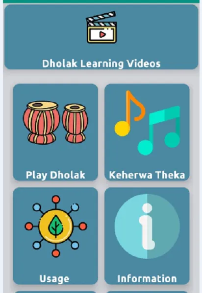 How to Play DHOLAK Video | Indus Appstore | Screenshot