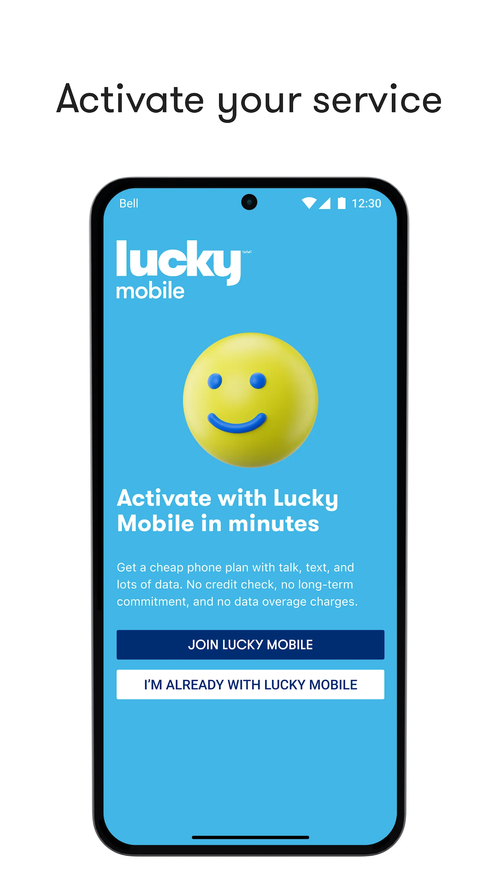 Lucky Mobile My Account | Indus Appstore | Screenshot