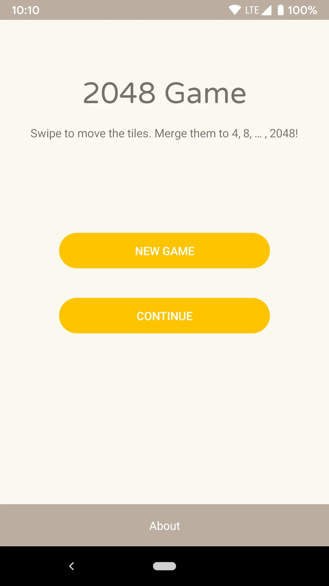 2048 Game | Indus Appstore | Screenshot