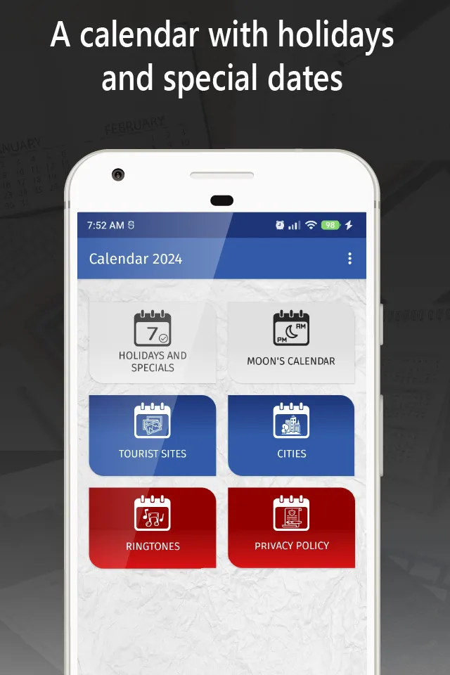 slovenia calendar 2024 | Indus Appstore | Screenshot