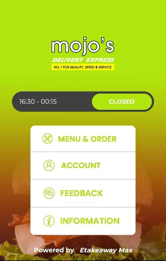 My Mojos Takeaway | Indus Appstore | Screenshot