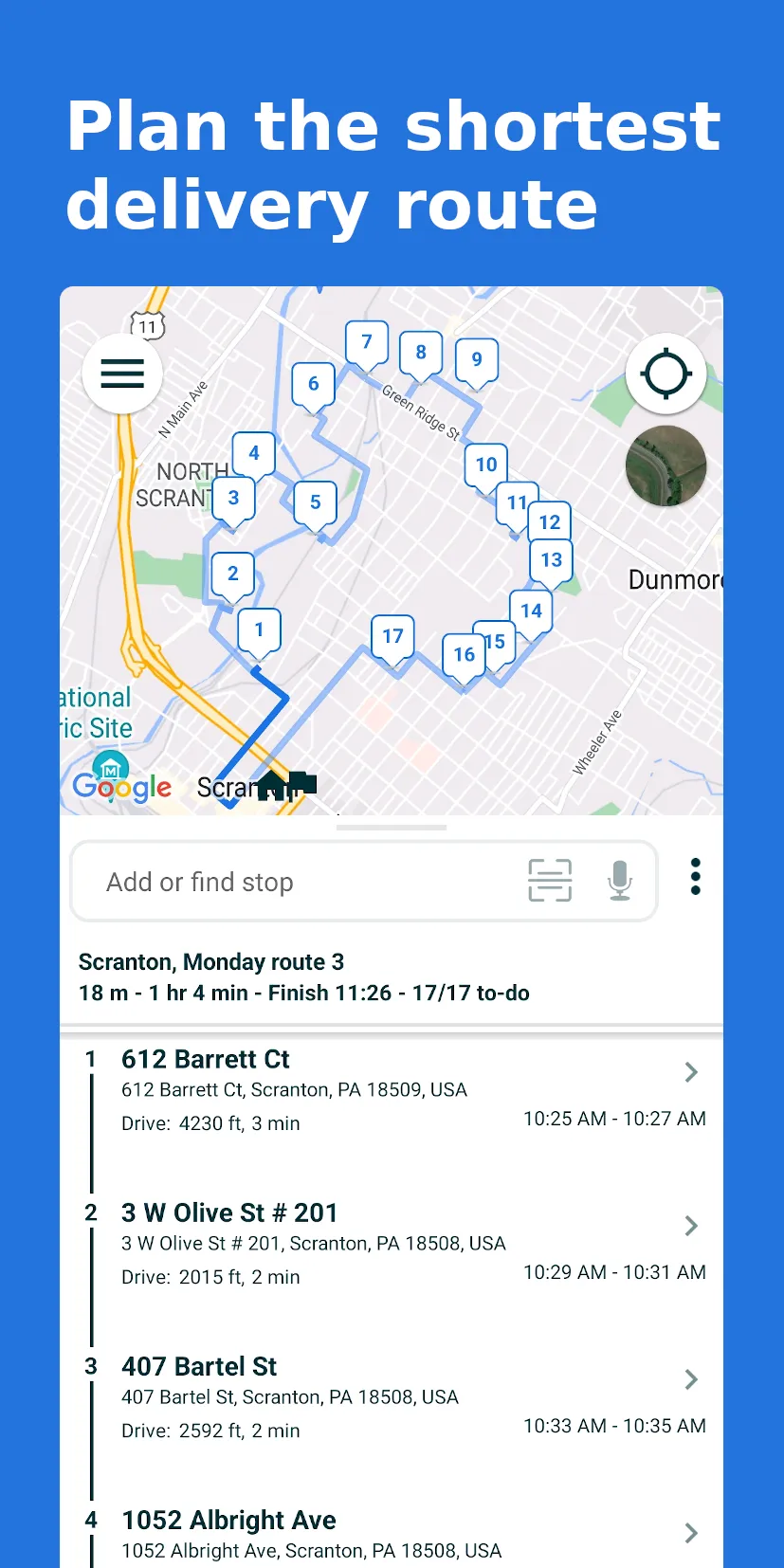 Multi-Stop Route Planner | Indus Appstore | Screenshot