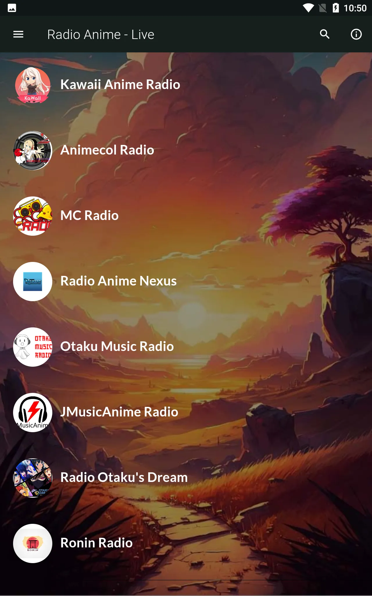 Radio Anime - Live Music | Indus Appstore | Screenshot