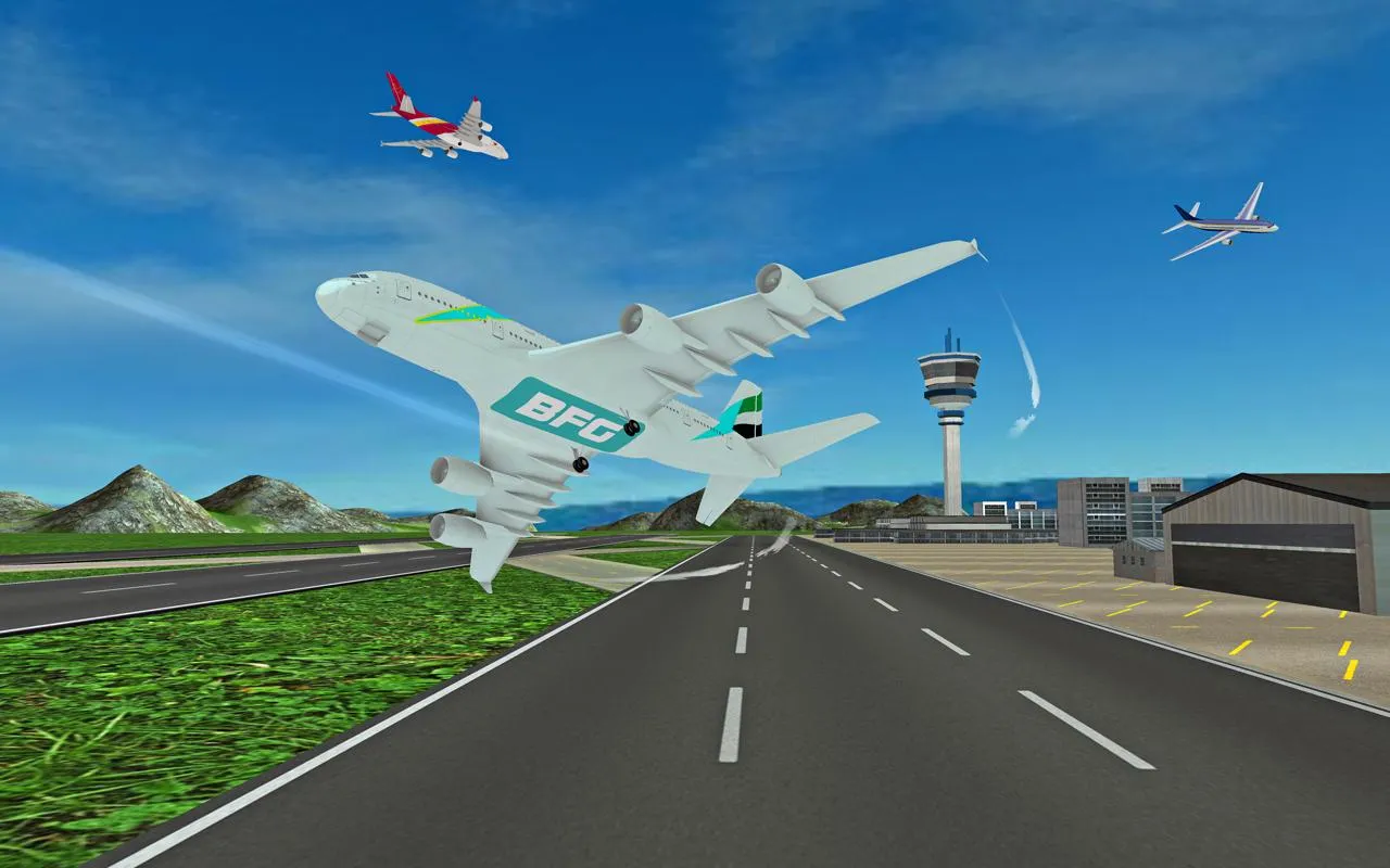 Fly Plane Flight 3D Airplane | Indus Appstore | Screenshot