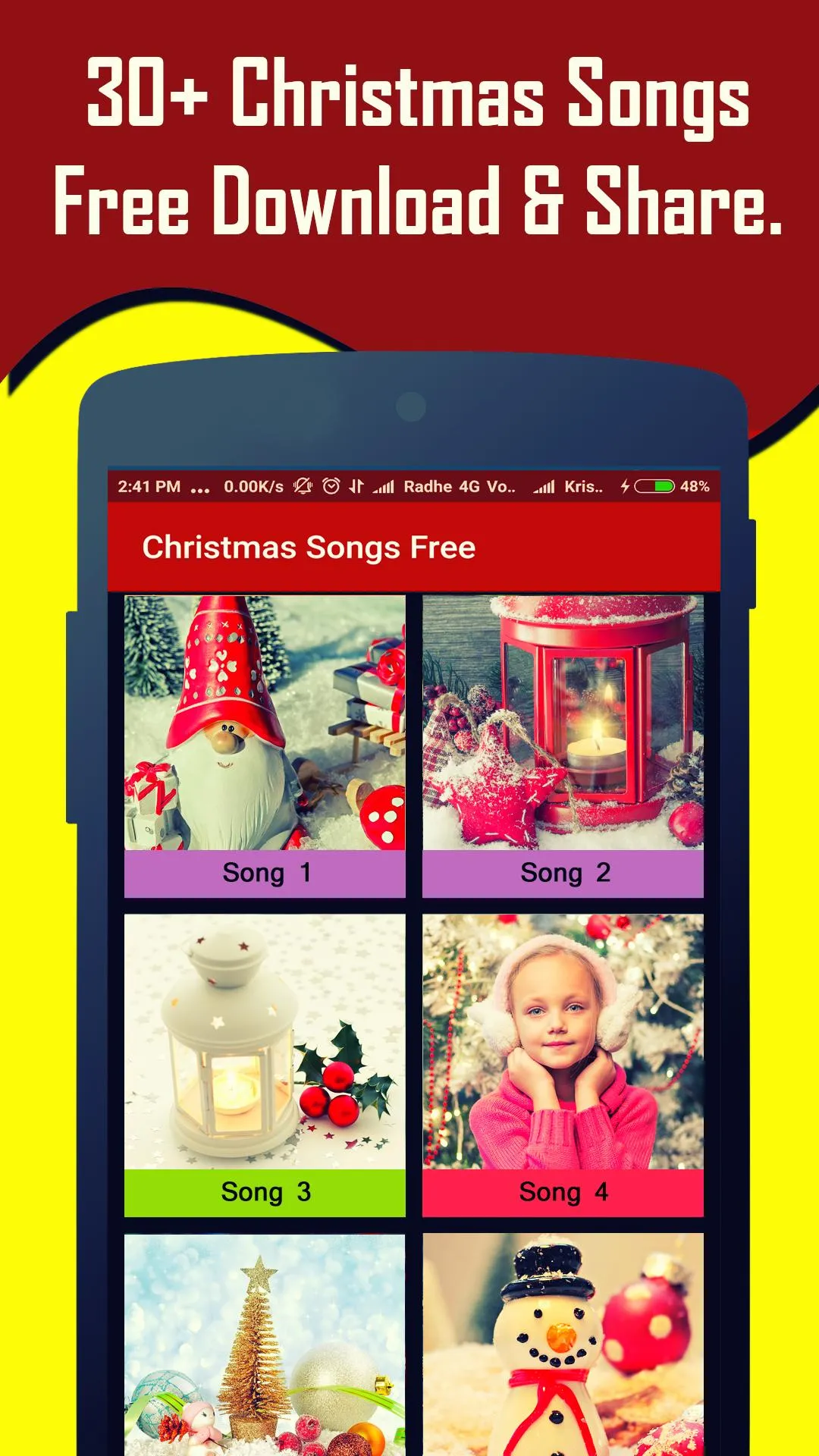 Christmas Songs 2020 Offline | Indus Appstore | Screenshot