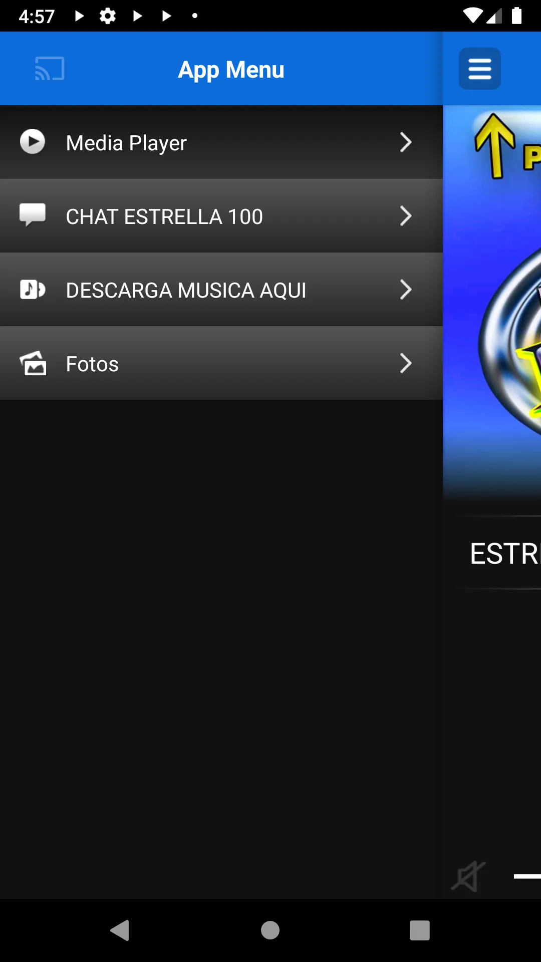 ESTRELLA SONIDERA RADIO | Indus Appstore | Screenshot