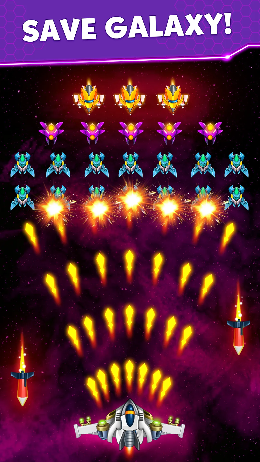 Galaxy Shooter Games | Indus Appstore | Screenshot