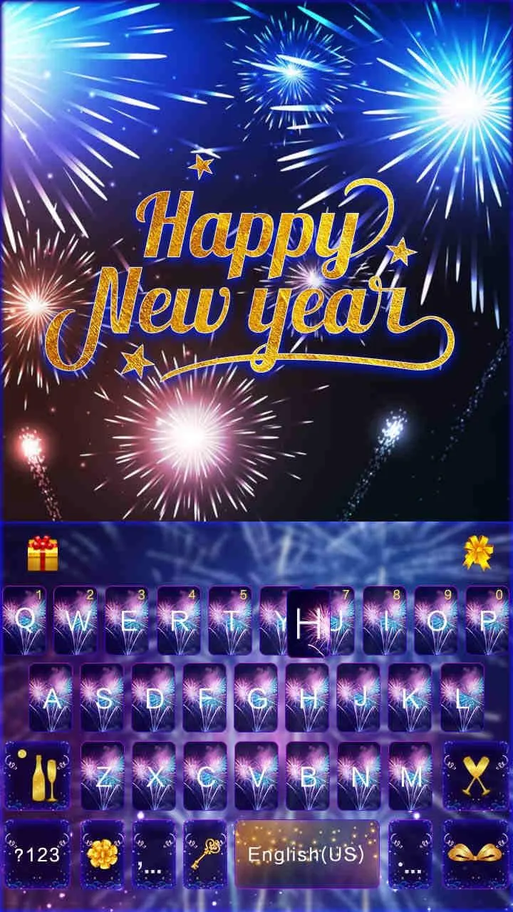 Happy New Year Kika Keyboard | Indus Appstore | Screenshot