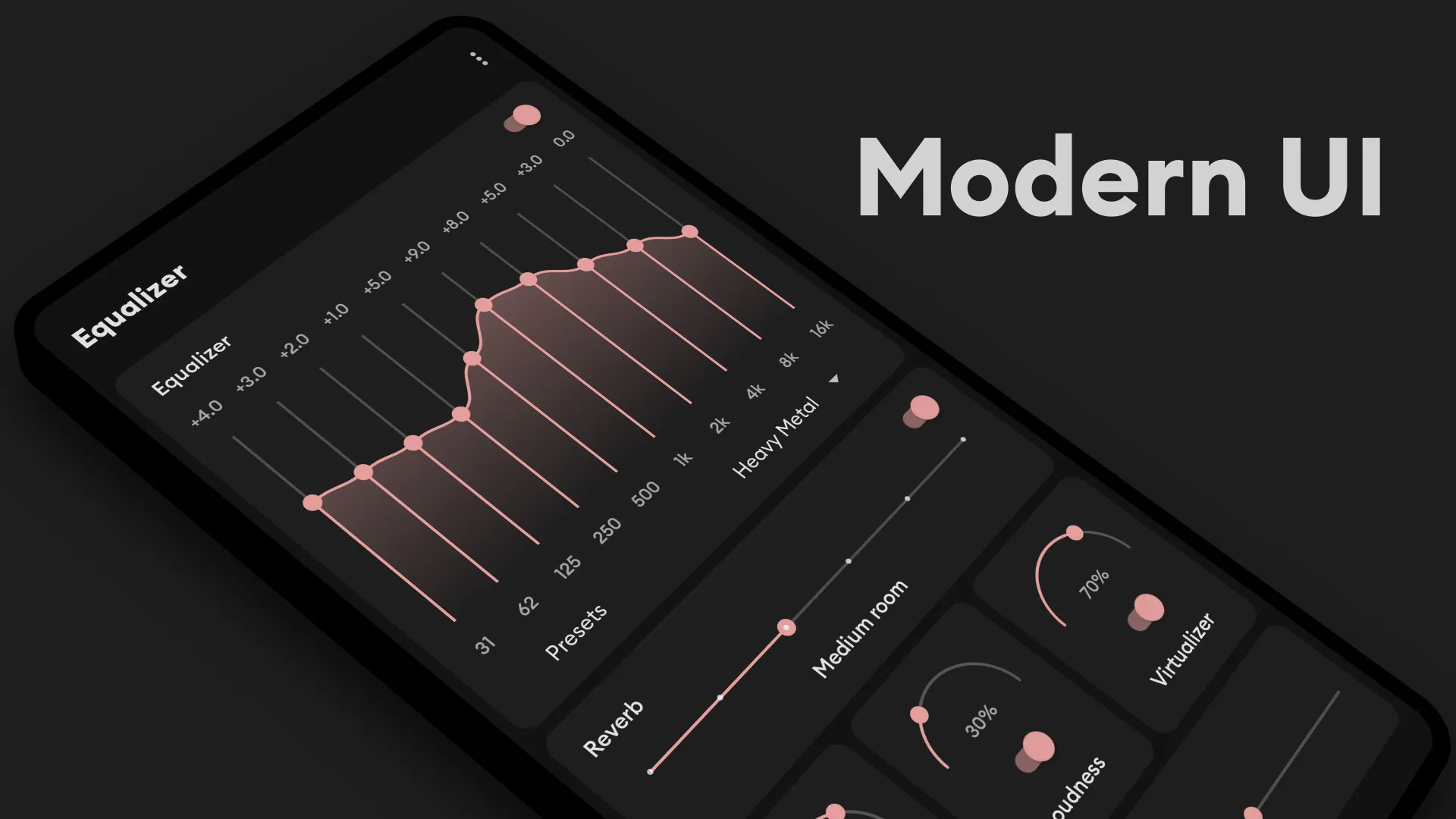 Flat Equalizer - Bass Booster | Indus Appstore | Screenshot