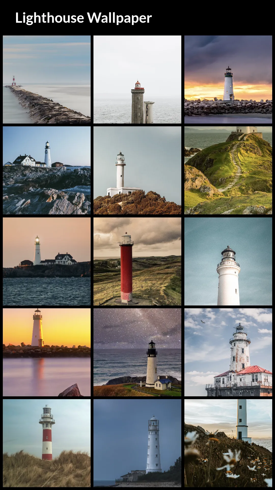 Lighthouse Wallpapers | Indus Appstore | Screenshot