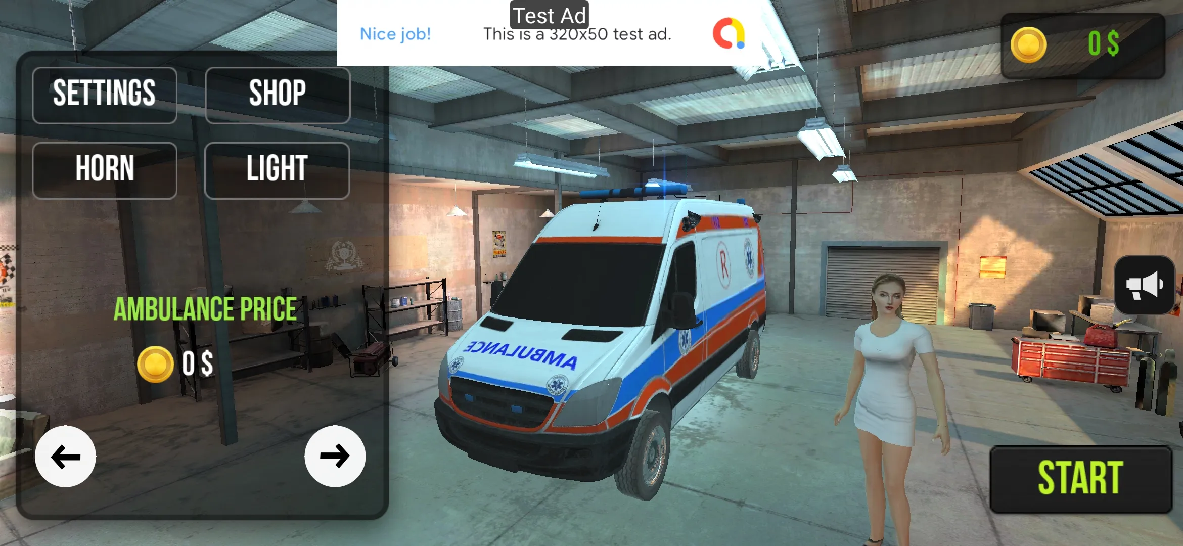 Ambulance Driver 3D Simulation | Indus Appstore | Screenshot