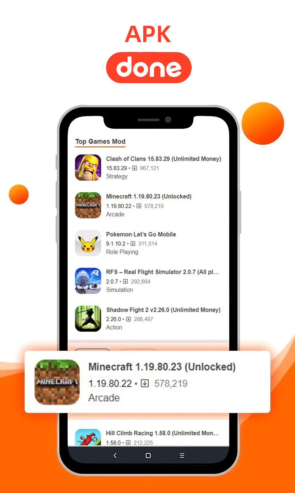 Apkdone: Mod for Happy Games | Indus Appstore | Screenshot