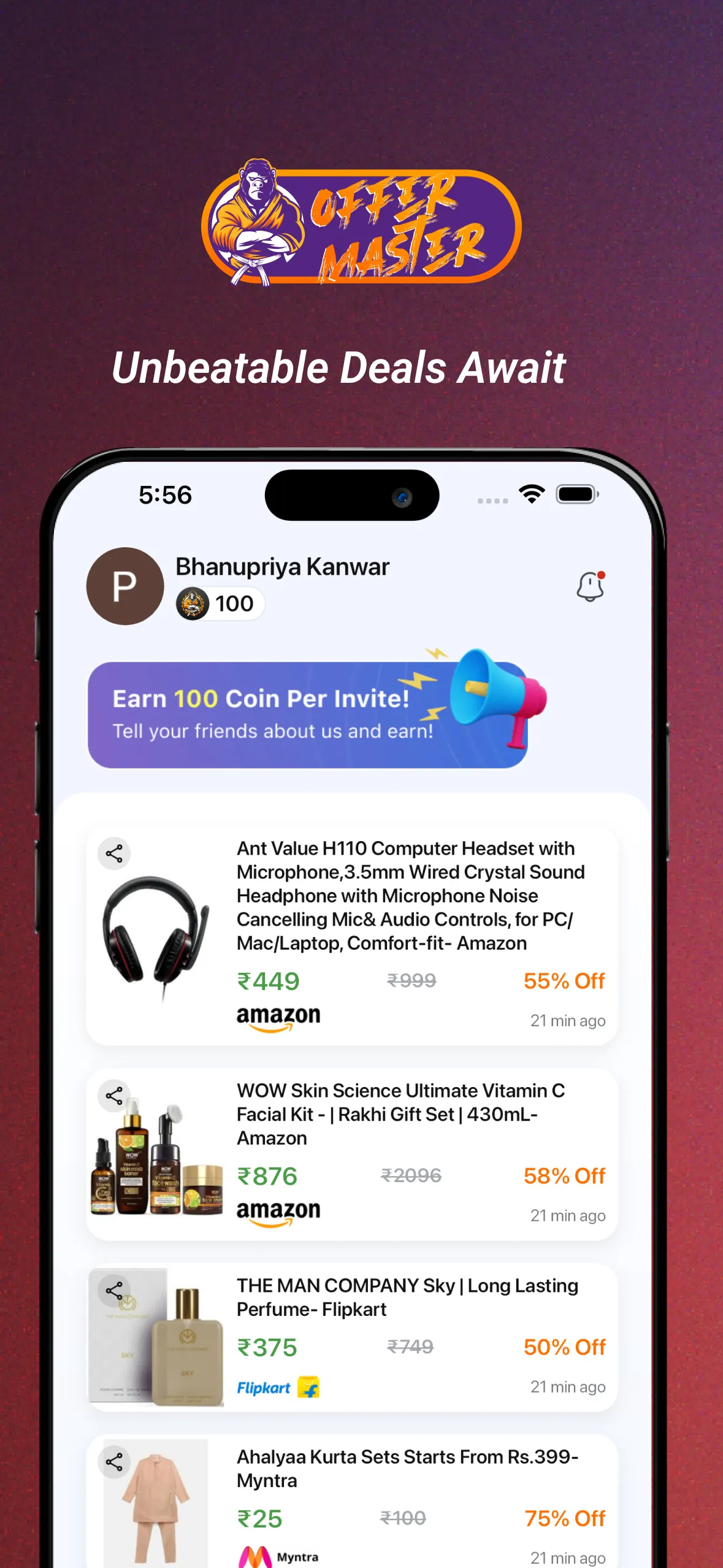 Offer Master | Indus Appstore | Screenshot