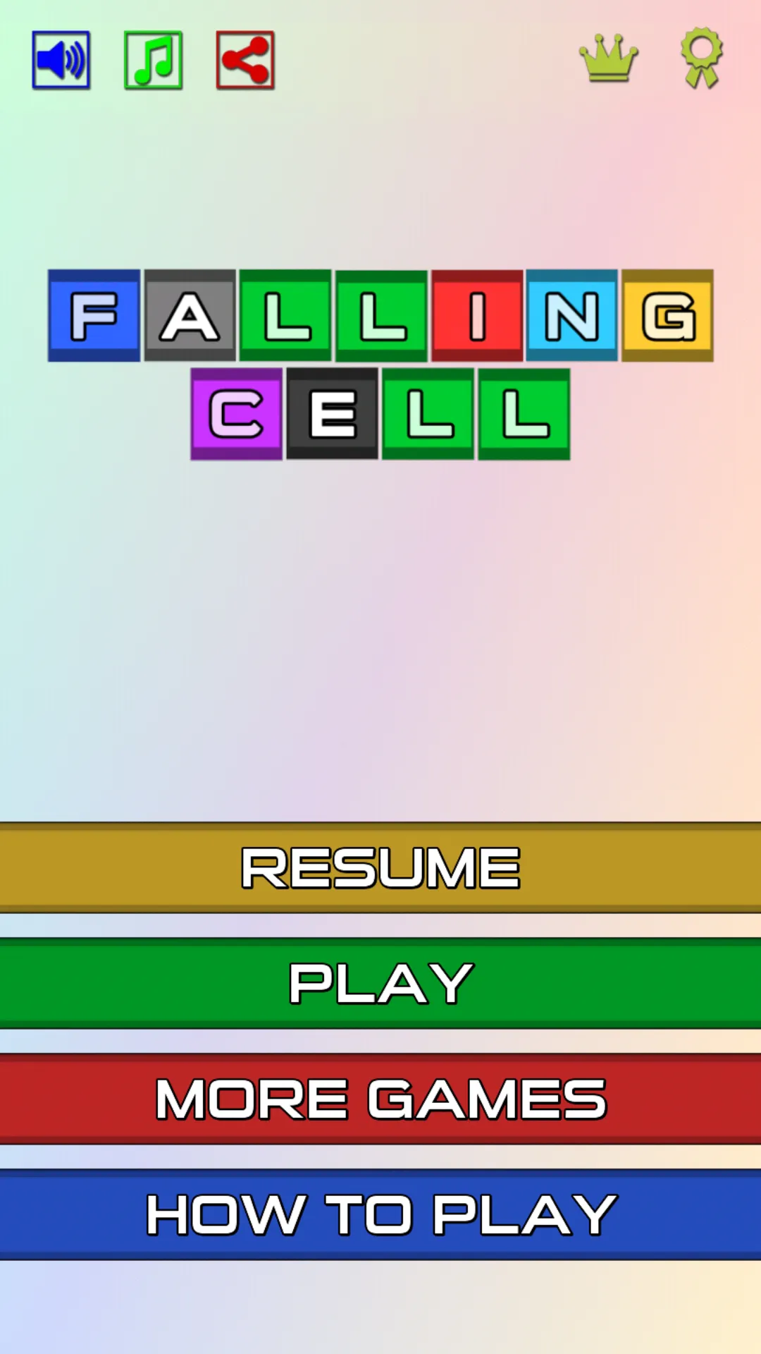 Falling Cell | Indus Appstore | Screenshot