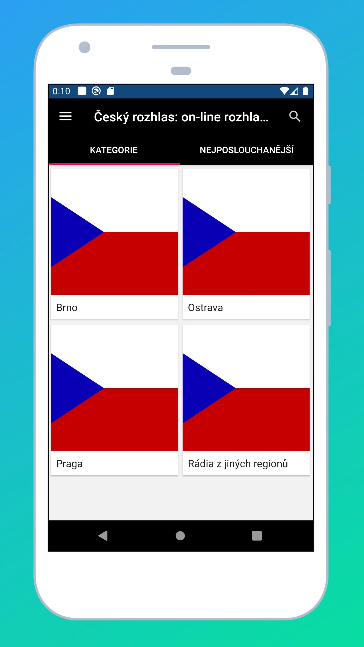 Radio Czech Republic + Czechia | Indus Appstore | Screenshot