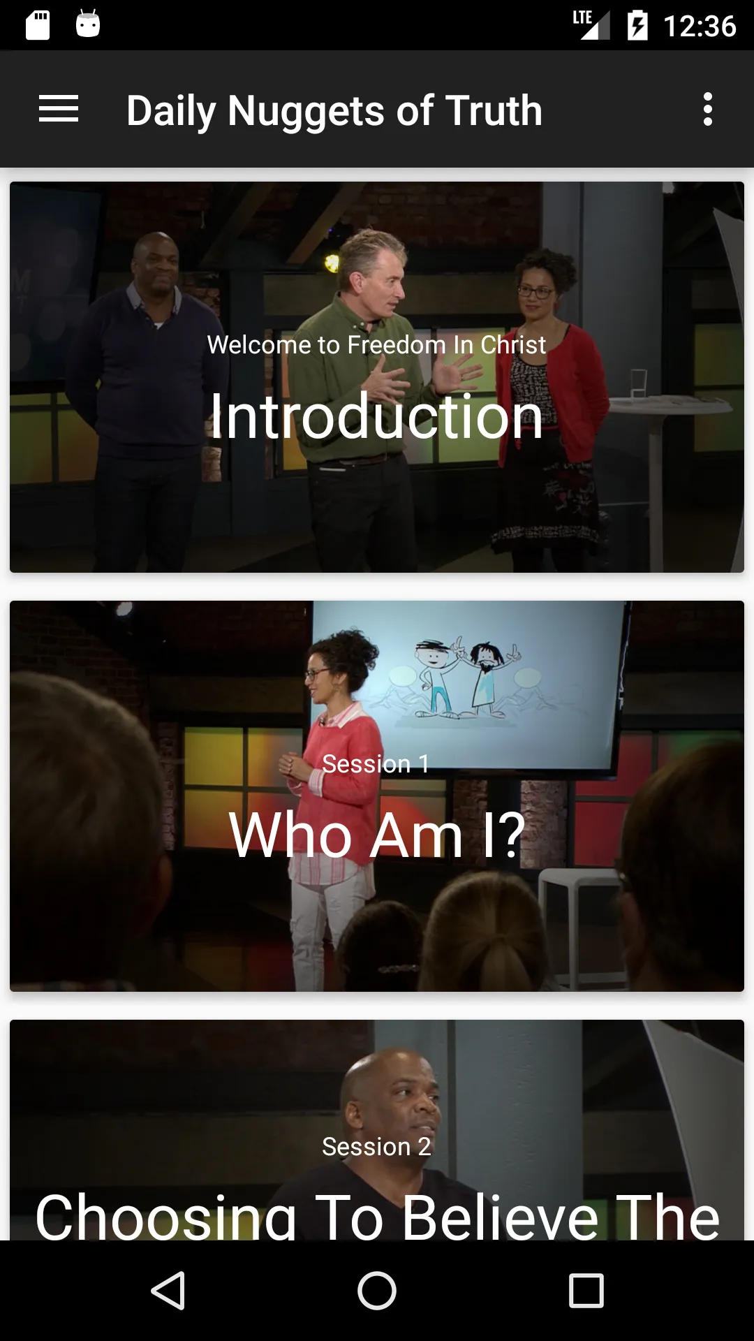 Freedom in Christ Course | Indus Appstore | Screenshot