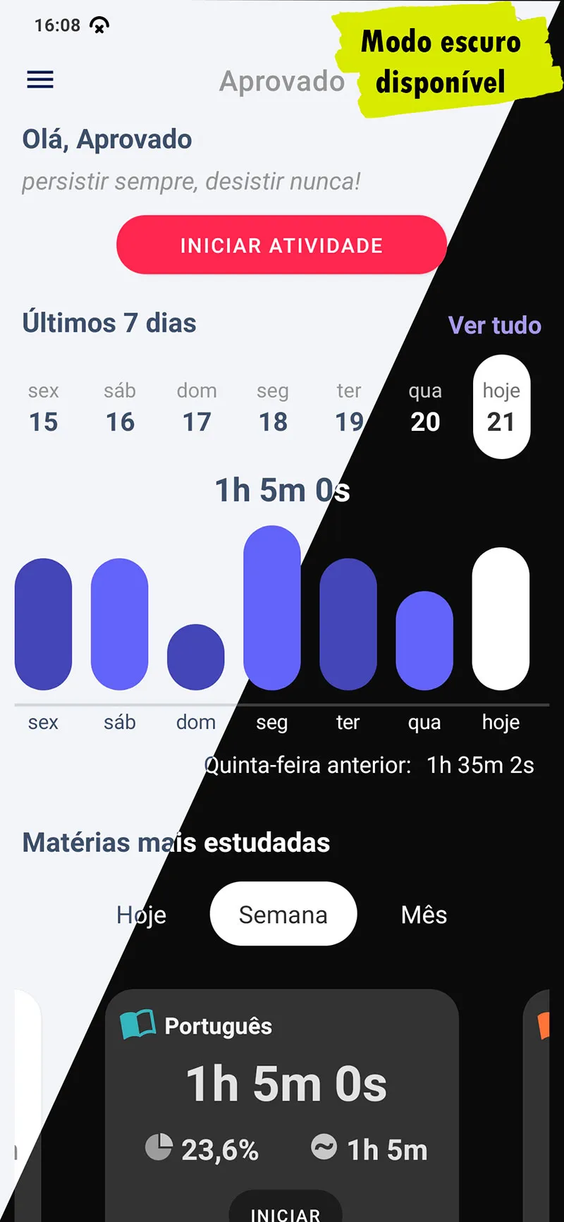 Aprovado - Controle de Estudos | Indus Appstore | Screenshot