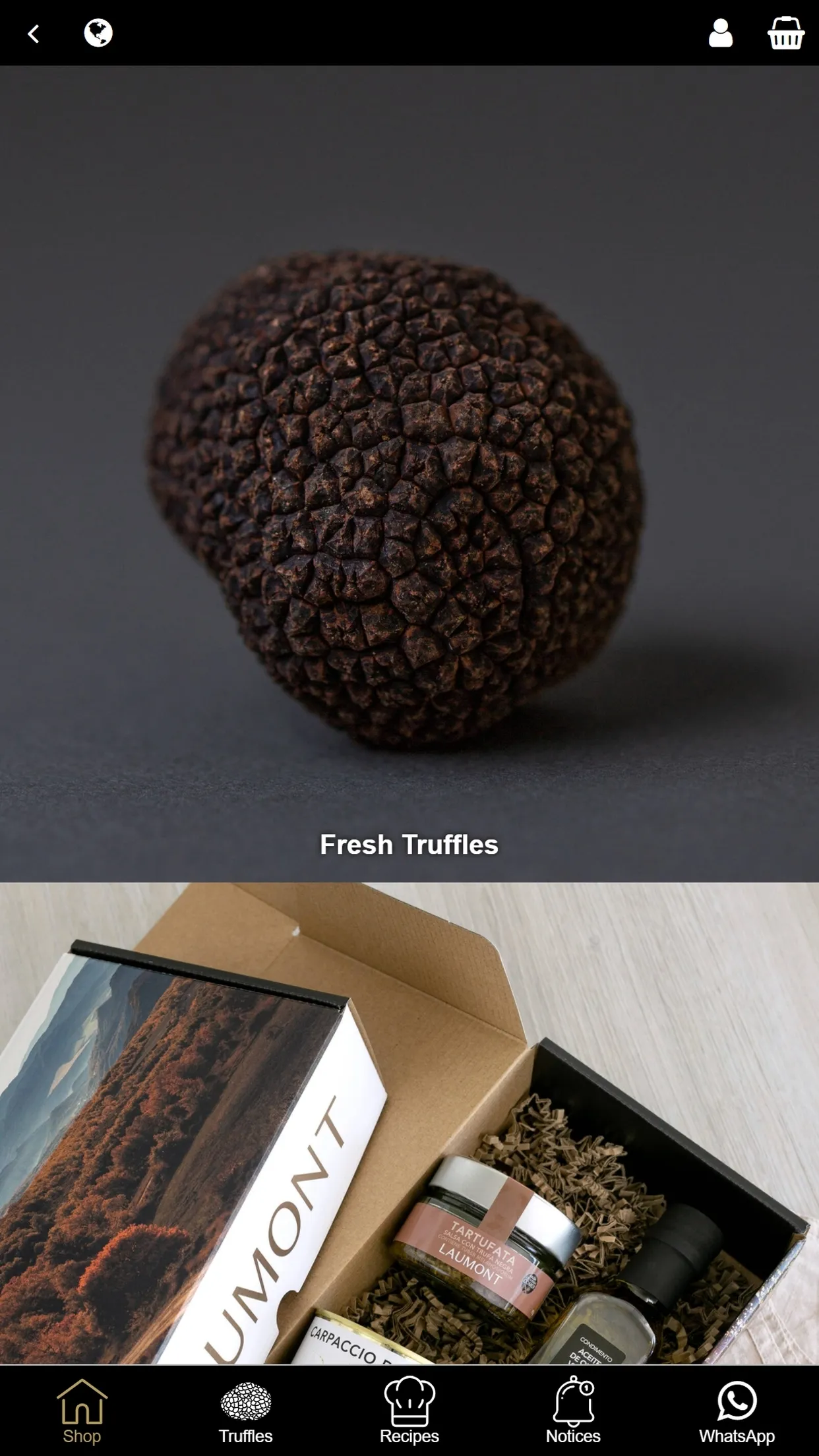 Laumont Shop - Fresh Truffle | Indus Appstore | Screenshot