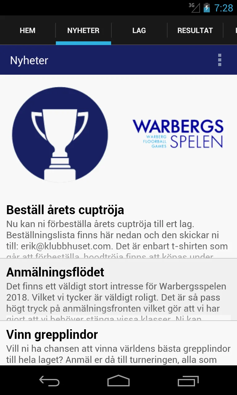 Warbergsspelen | Indus Appstore | Screenshot