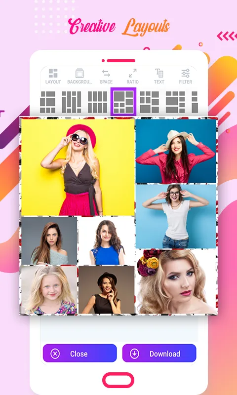 Collage Maker : Photo Grid | Indus Appstore | Screenshot