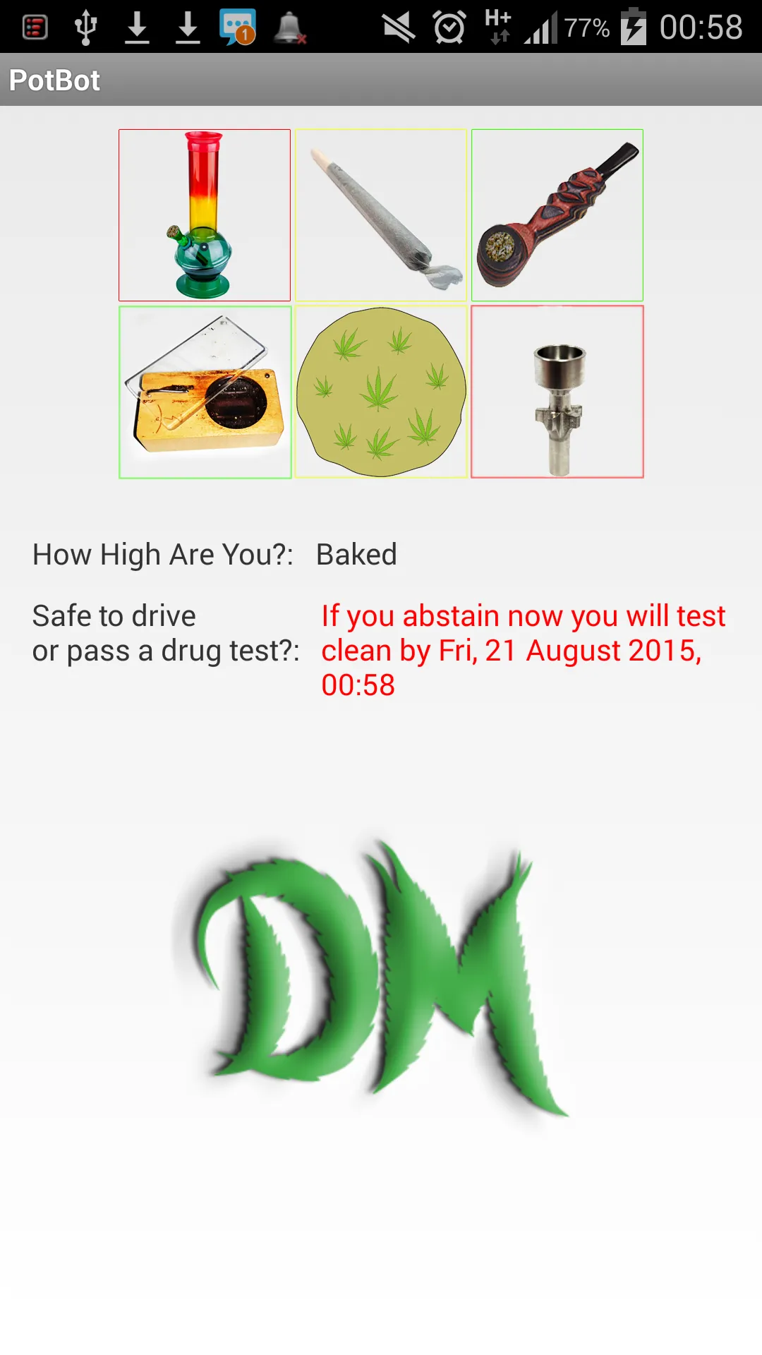 PotBot Track Your Cannabis Use | Indus Appstore | Screenshot