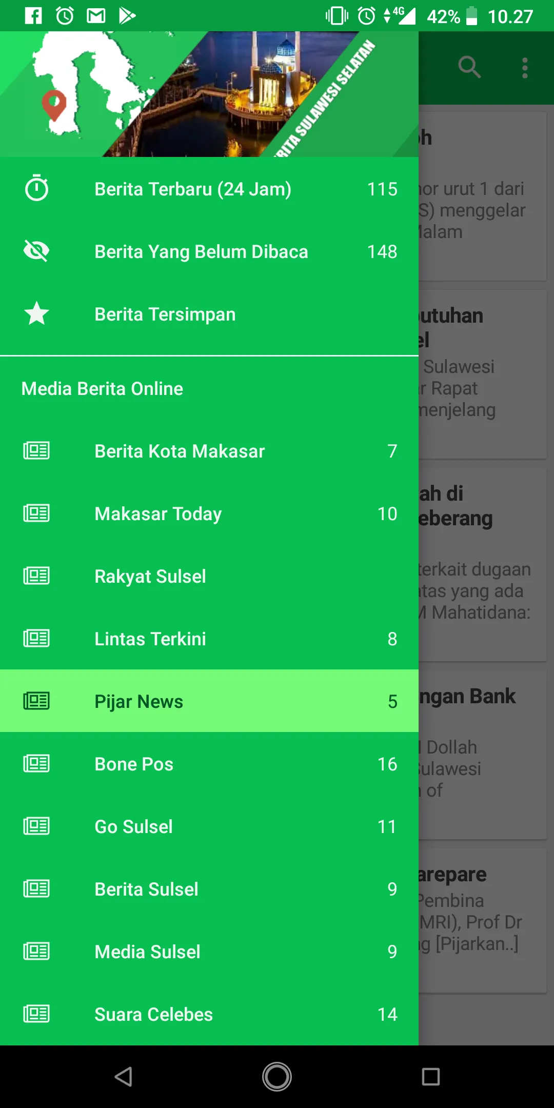 Berita Sulsel : Berita Daerah  | Indus Appstore | Screenshot