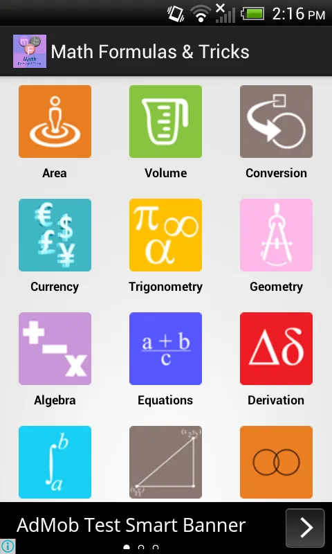 Math Formulas and Tricks | Indus Appstore | Screenshot