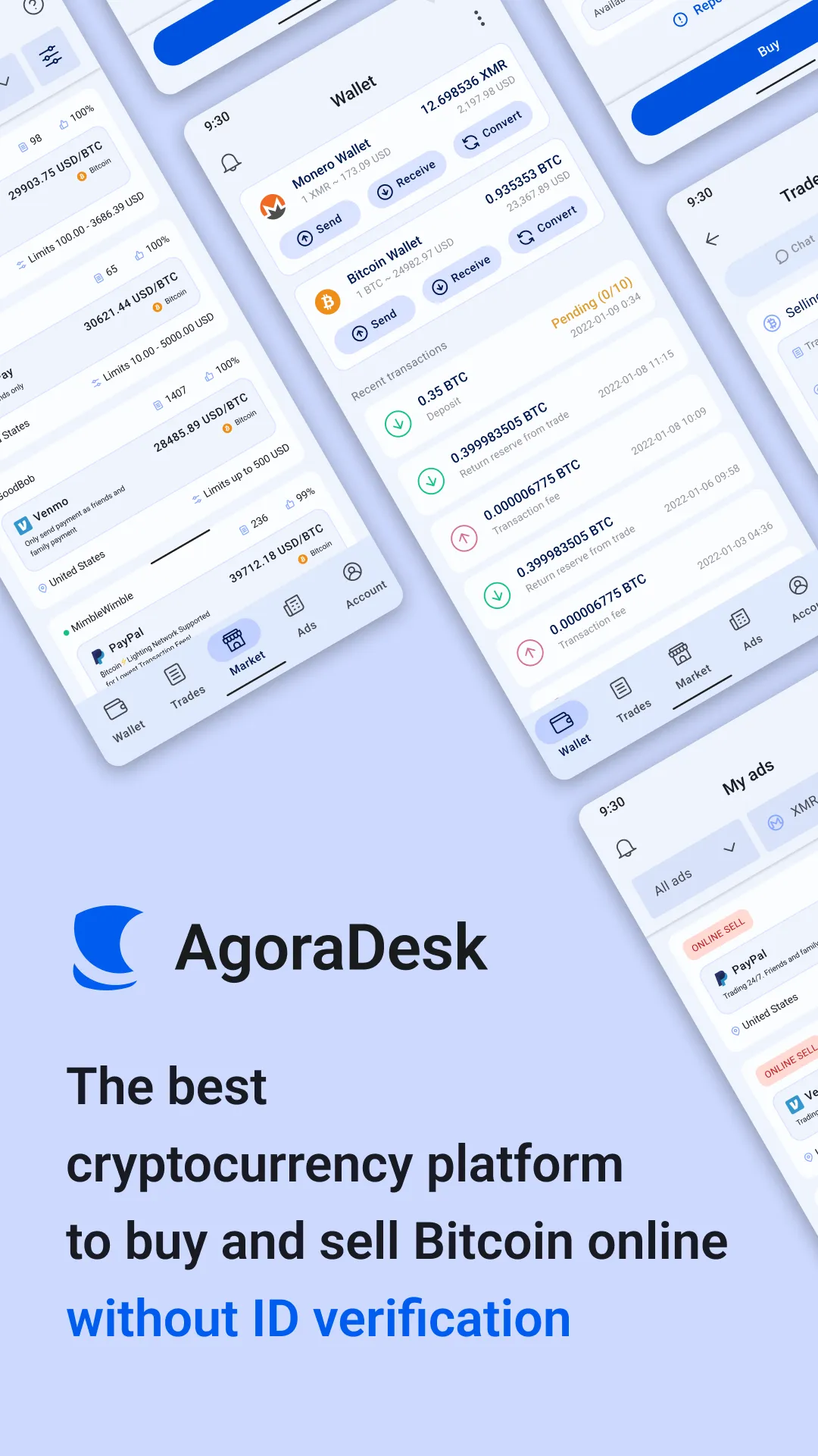 AgoraDesk: buy BTC anonymously | Indus Appstore | Screenshot