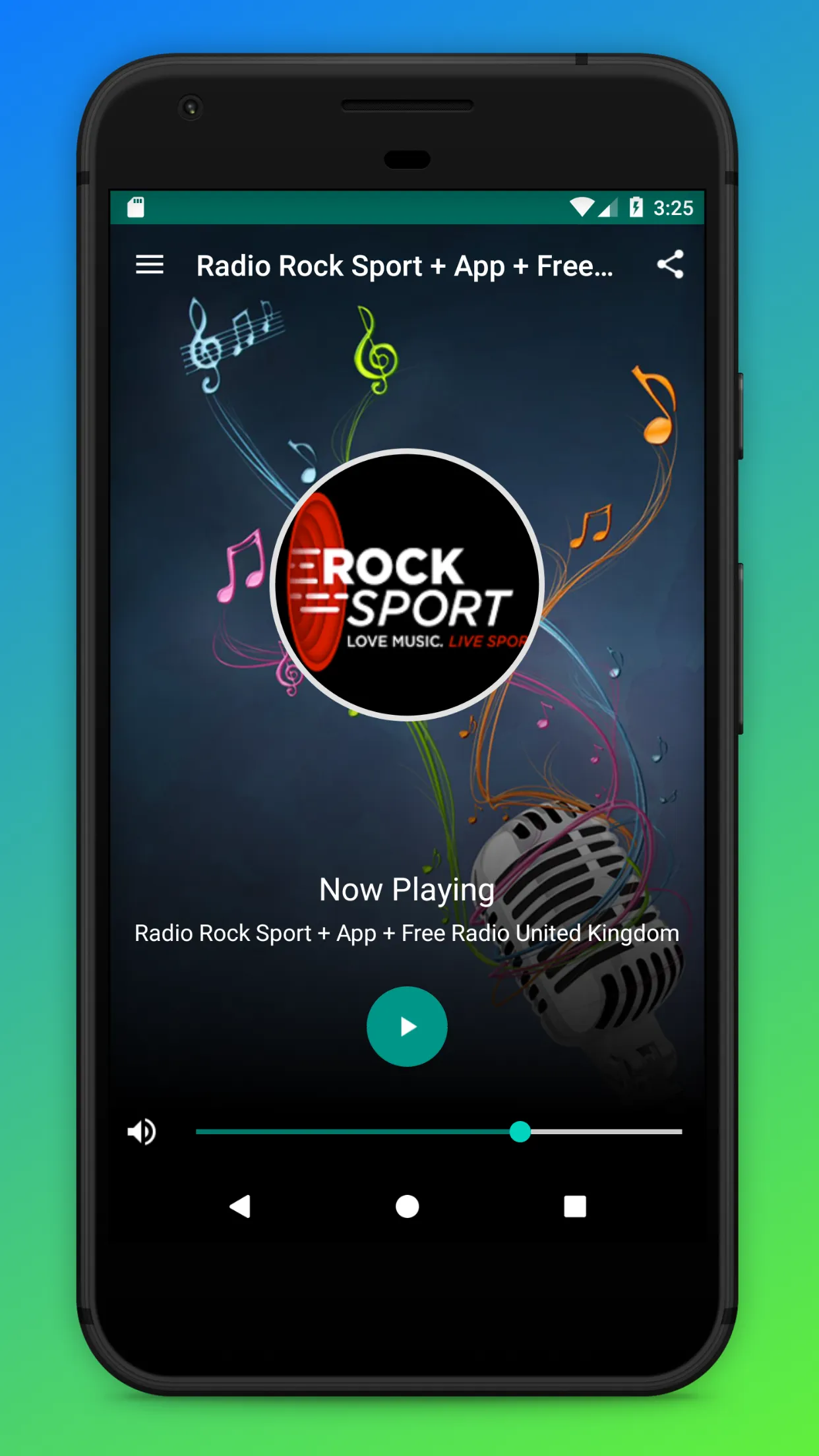 Rock Sport Radio App UK Online | Indus Appstore | Screenshot