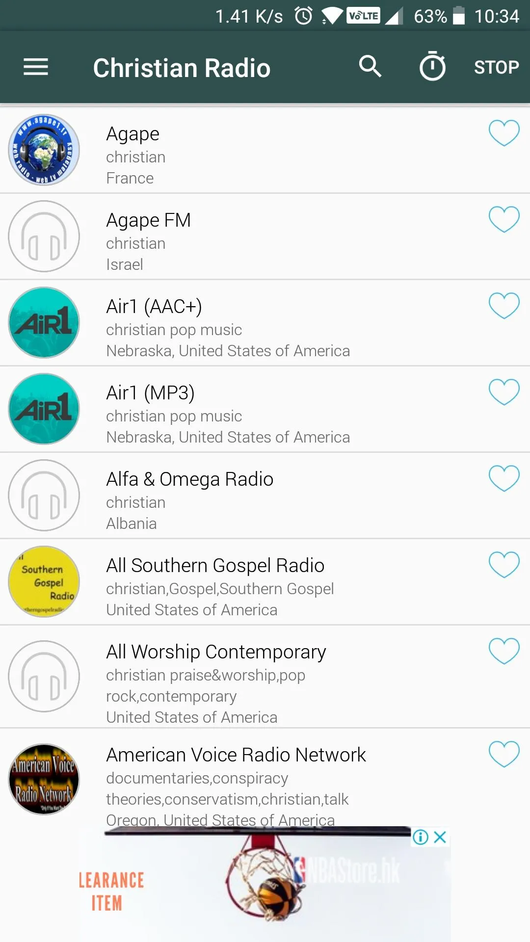 Christian Radio Stations | Indus Appstore | Screenshot