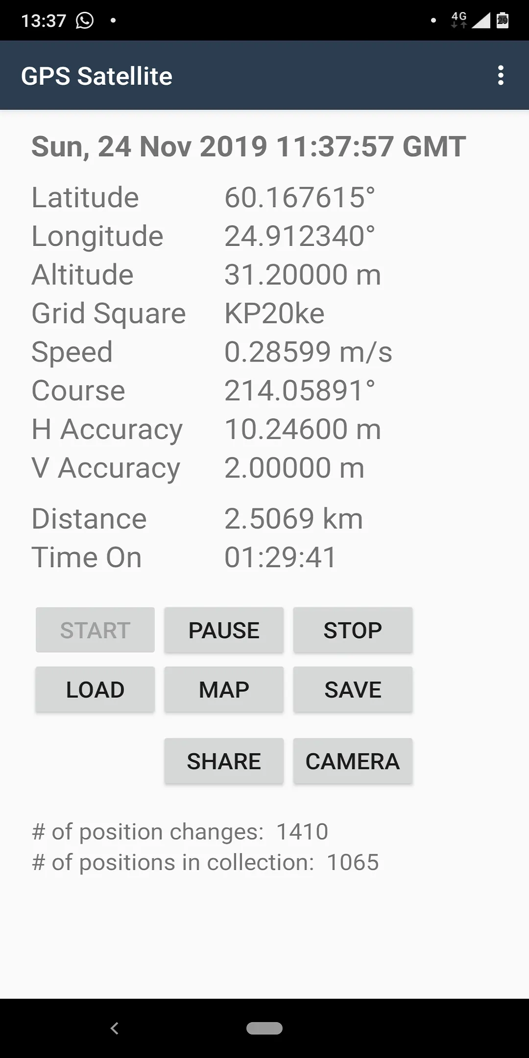 GPS Satellite | Indus Appstore | Screenshot