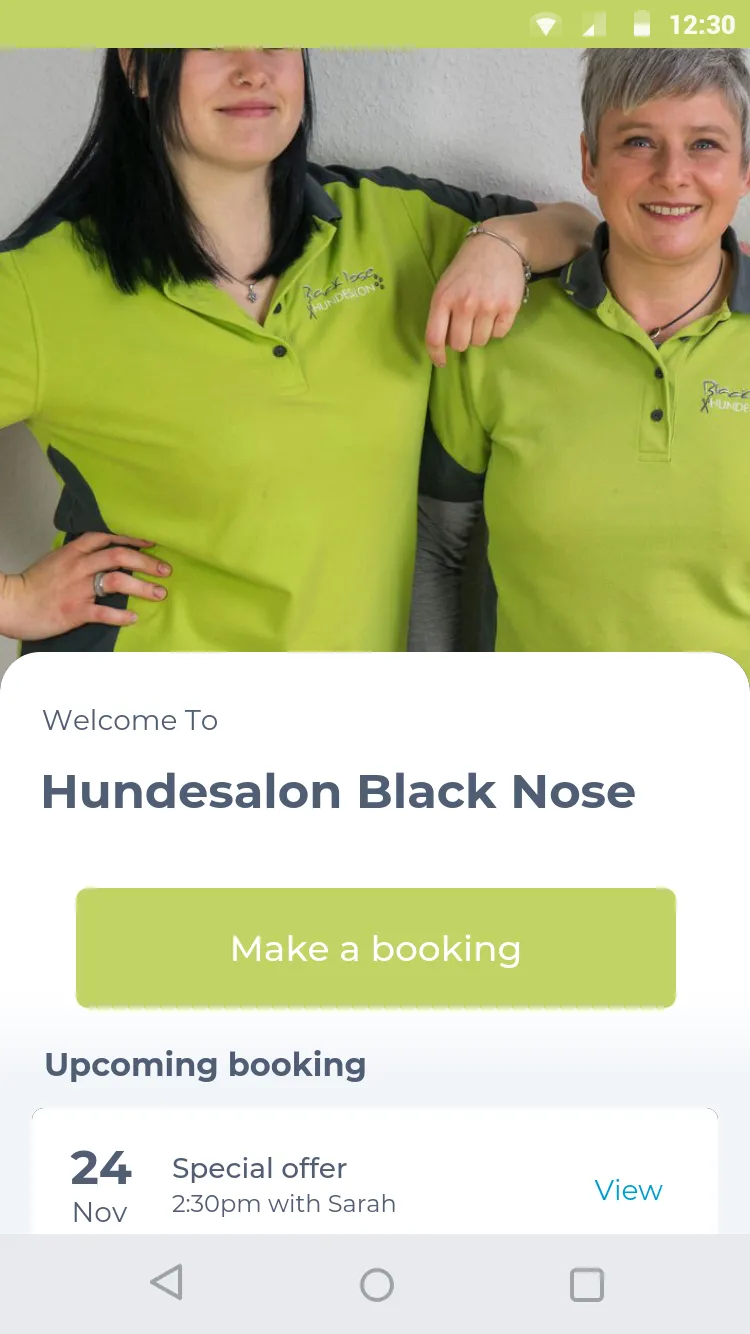 Hundesalon Black Nose | Indus Appstore | Screenshot