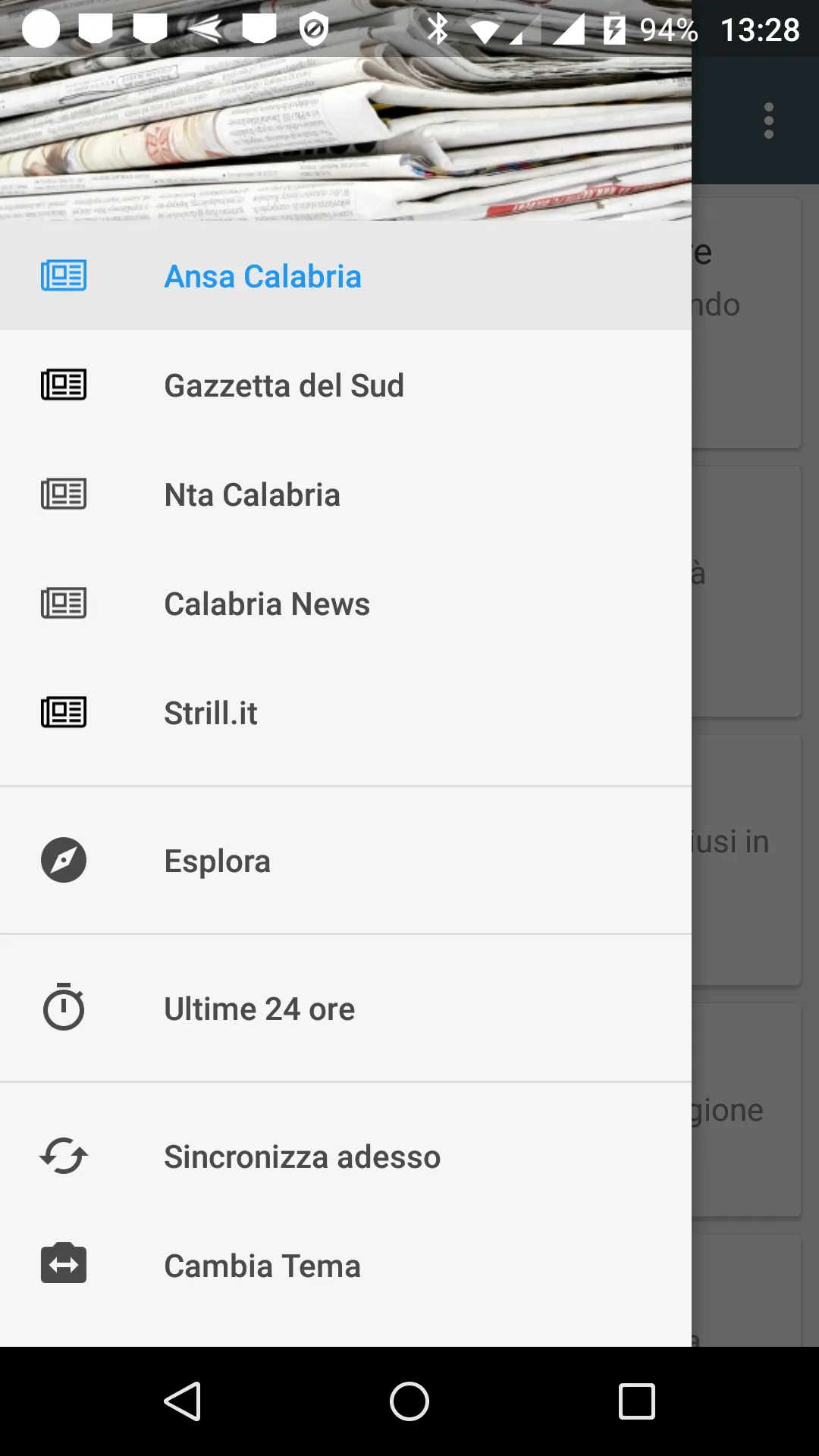 Calabria notizie locali | Indus Appstore | Screenshot