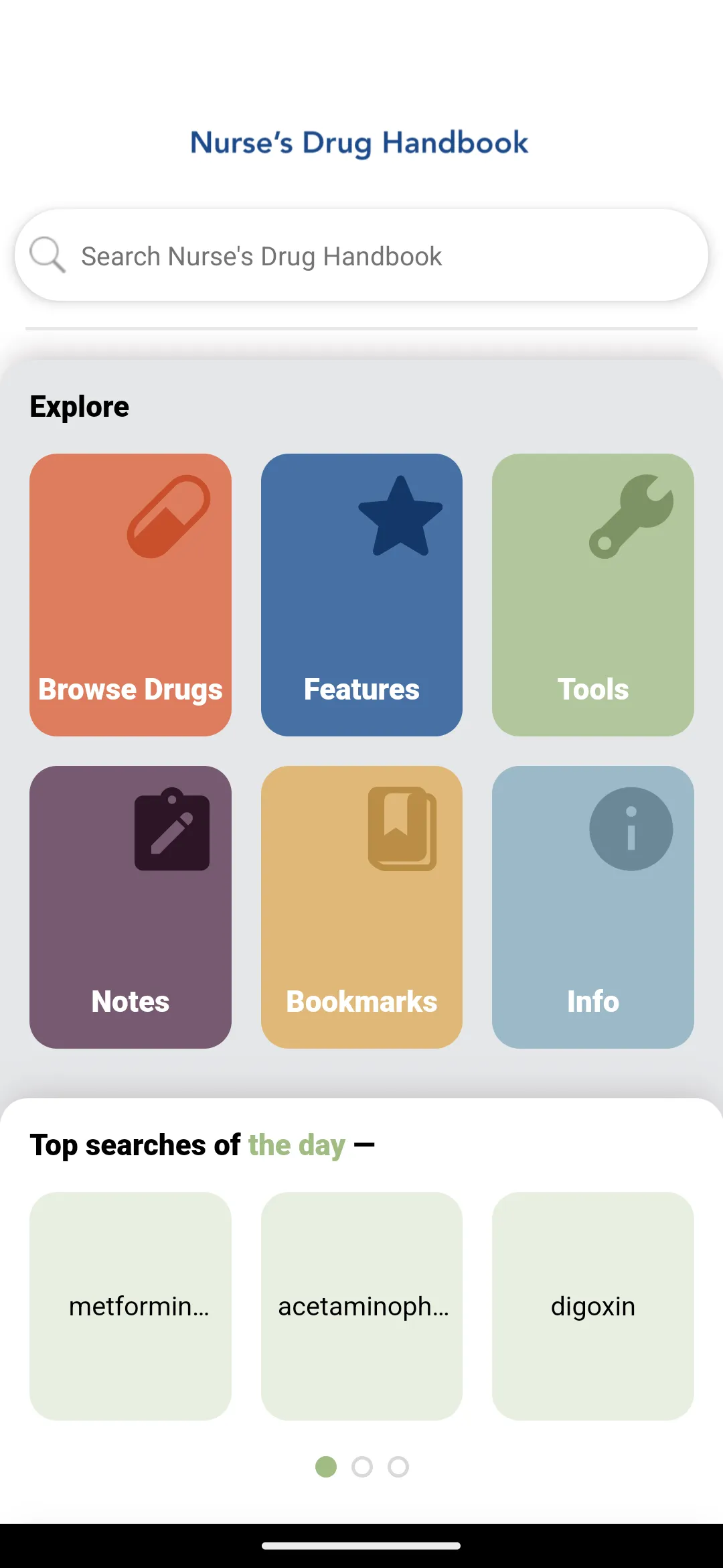 Nurse's Drug Handbook | Indus Appstore | Screenshot