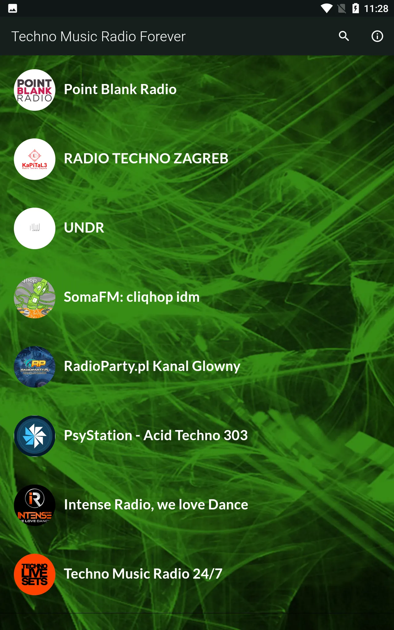 Techno Music Radio | Indus Appstore | Screenshot