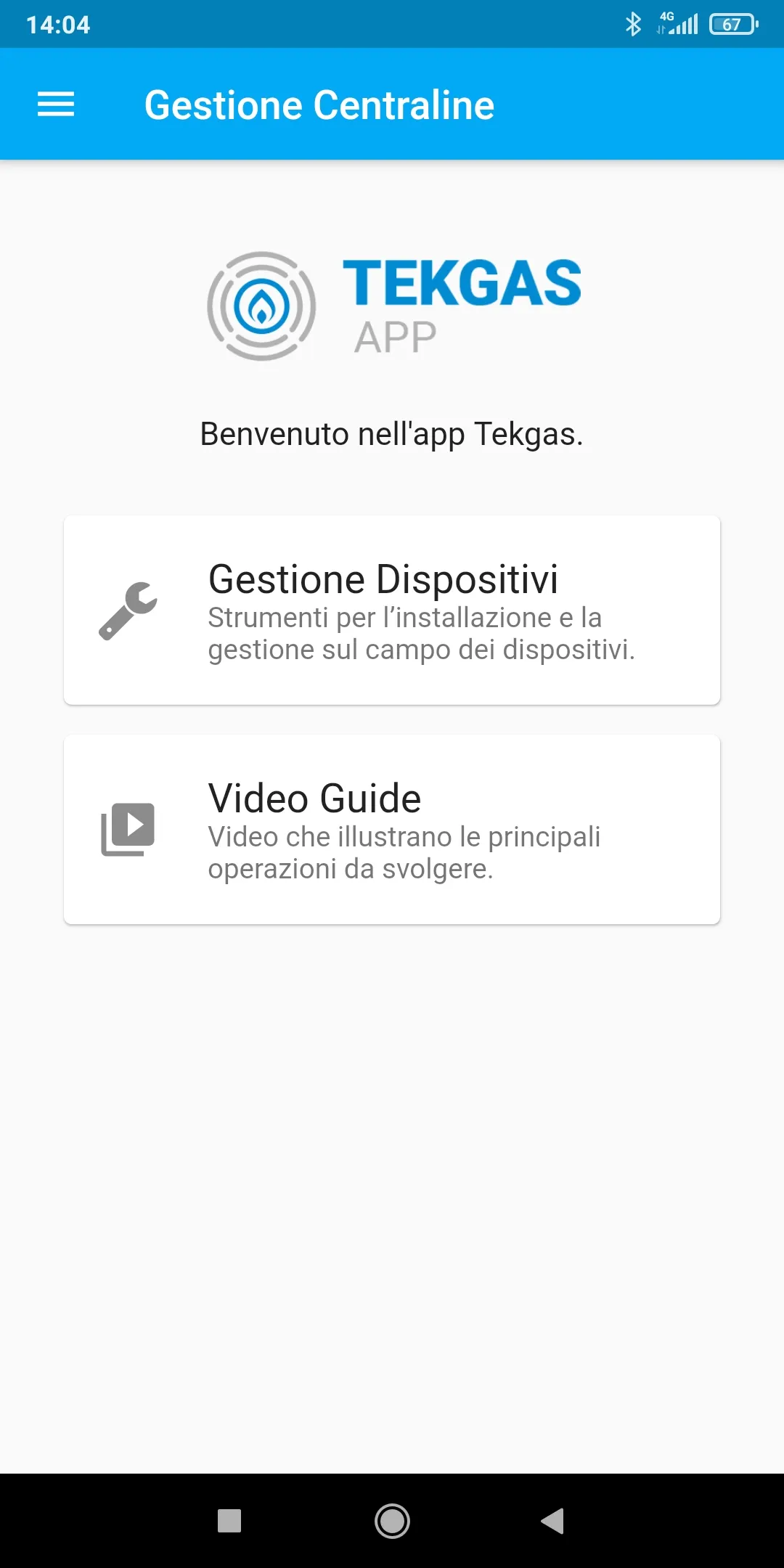 GestioneCentraline | Indus Appstore | Screenshot