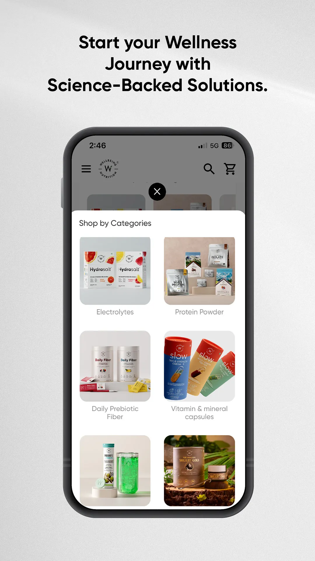Wellbeing Nutrition | Indus Appstore | Screenshot
