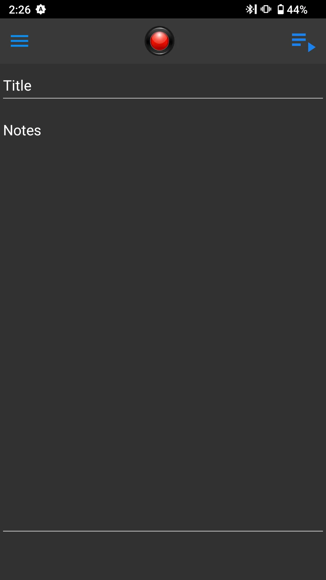 Notes Recorder | Indus Appstore | Screenshot