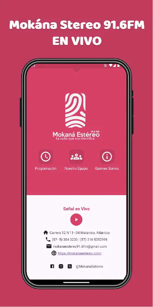 Mokaná Estéreo | Indus Appstore | Screenshot