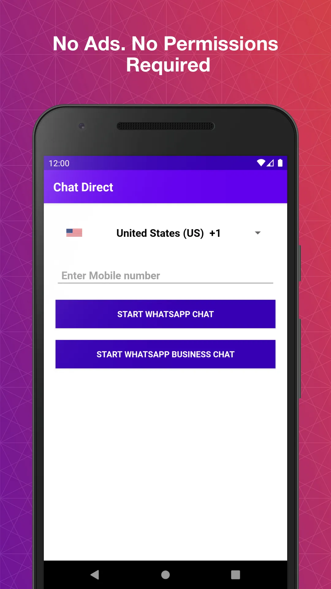 Chat Direct for WA | Indus Appstore | Screenshot