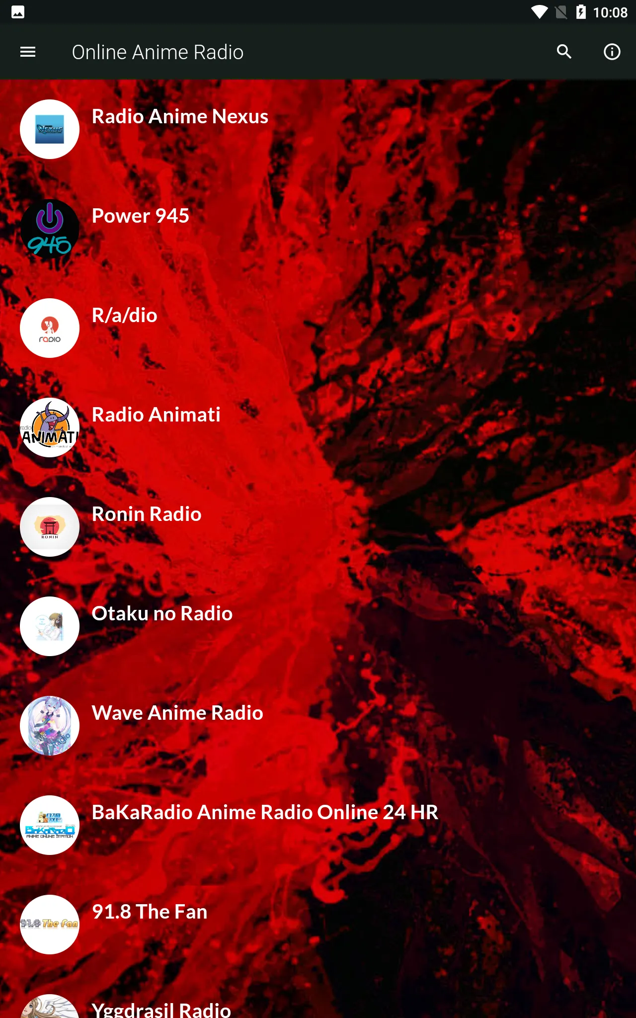 Online Anime Radio-Anime Music | Indus Appstore | Screenshot