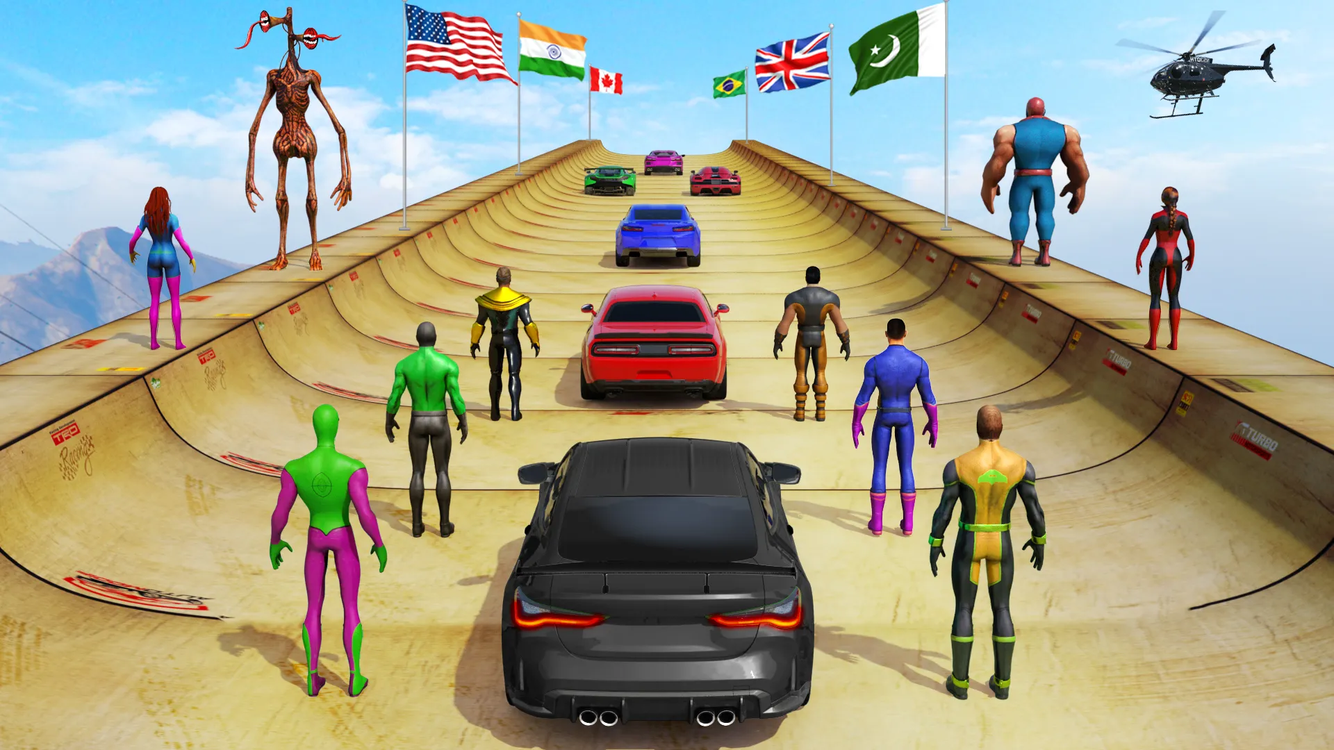 Mega Ramp Car Stunt Hero Games | Indus Appstore | Screenshot